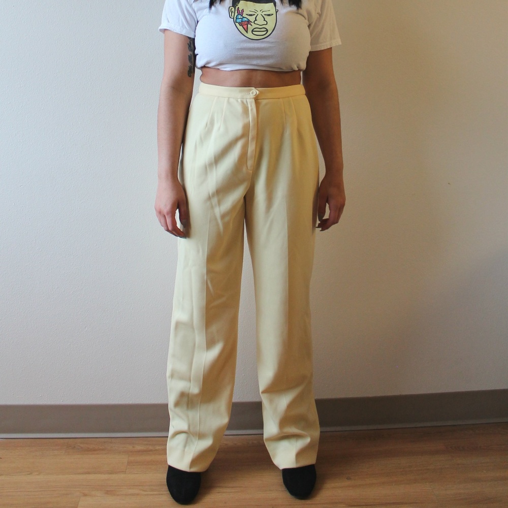 Vintage Givenchy Yellow Pant